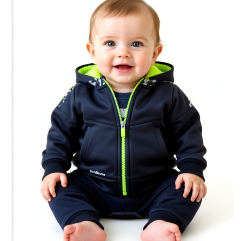 Baby boys Athletic sweatshirt size 12 Months. (E45)